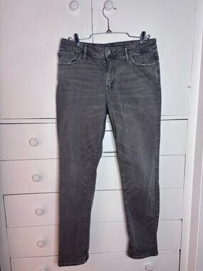 American Eagle Outfitters Gray Straight Jeans